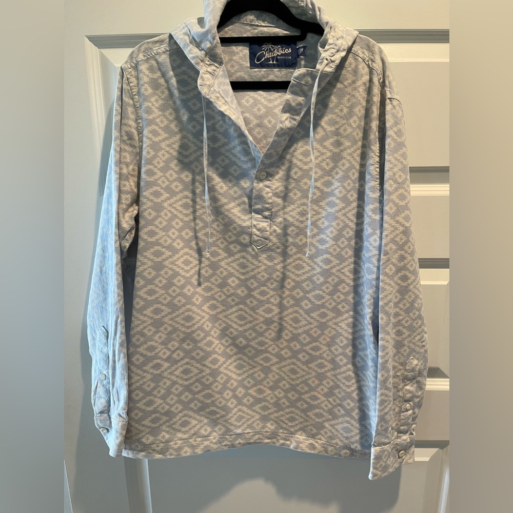 Chubbies Men’s Size M, Surf Pullover Hoodie